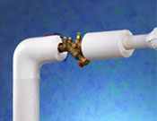 standard valve suitable for NoSweat Valve Wraps - uncovered